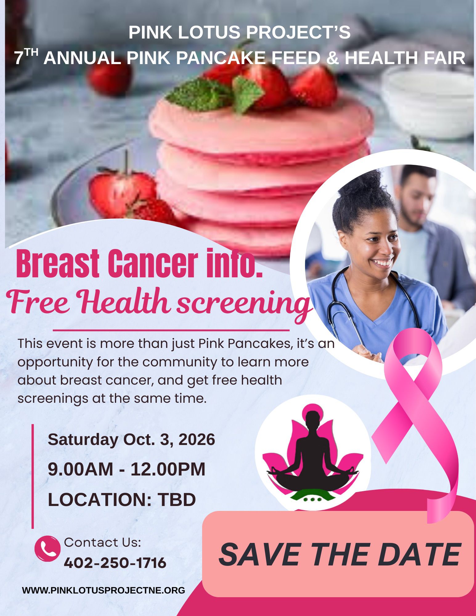 Pink Lotus Project Pancake Feed