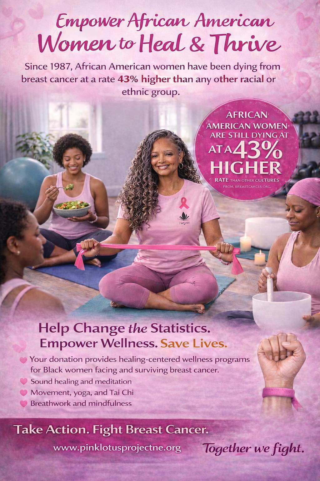 Empower African American Women to Heal & Thrive - Pink Lotus Project